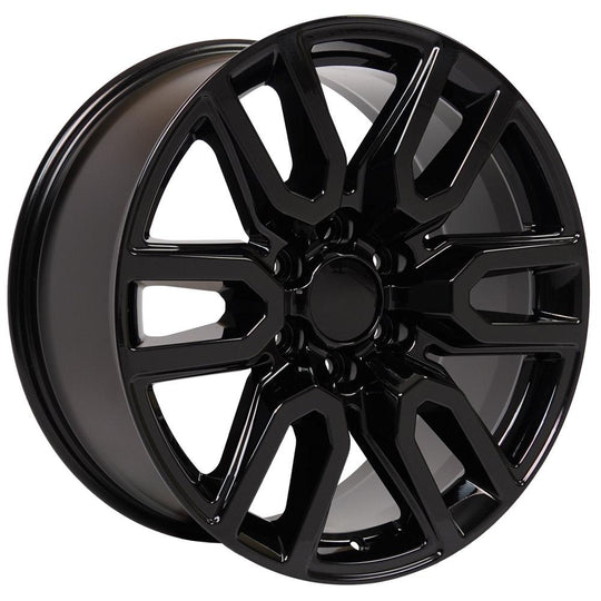 CV36-20090-6550-24B - OE Wheels Replica CV36 20X9 6X139.7 24MM Gloss Black - OE Wheels Replica Wheels Canada