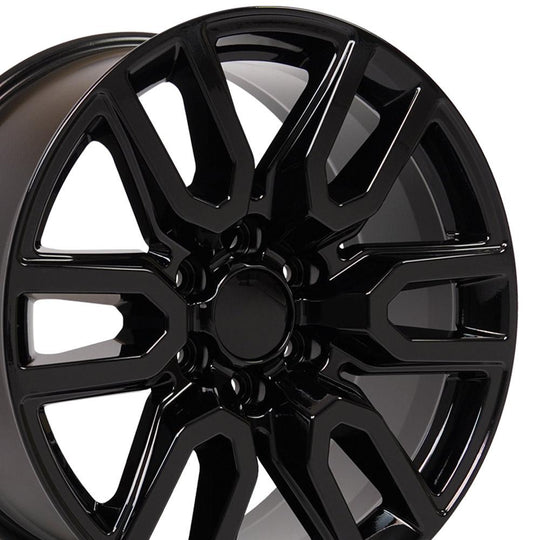 CV36-20090-6550-24B - OE Wheels Replica CV36 20X9 6X139.7 24MM Gloss Black - OE Wheels Replica Wheels Canada