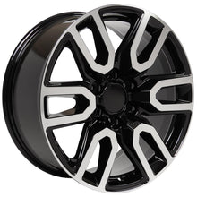 Load image into Gallery viewer, CV36-20090-6550-28MB - OE Wheels Replica CV36 20X9 6X139.7 ET24mm Black Machined - OE Wheels Wheels Canada
