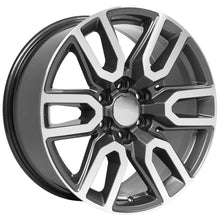 Load image into Gallery viewer, CV36-20090-6550-24MG - OE Wheels Replica CV36 20X9 6X139.7 24MM Gunmetal Machined - OE Wheels Replica Wheels Canada