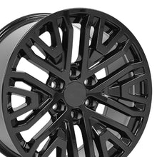 Load image into Gallery viewer, CV37-20090-6550-28B - OE Wheels Replica CV37 20X9 6X139.7 ET28mm Gloss Black - OE Wheels Wheels Canada