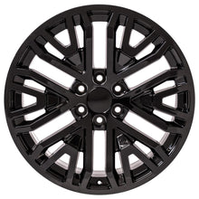Load image into Gallery viewer, CV37-22090-6550-28B - OE Wheels Replica CV37 22X9 6X139.7 ET28mm Gloss Black - OE Wheels Wheels Canada