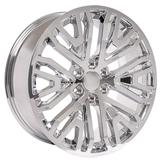 CV37-22090-6550-28C - OE Wheels Replica CV37 22X9 6X139.7 ET28mm Chrome - OE Wheels Wheels Canada