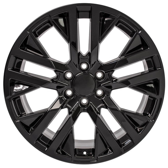 CV38-22090-6550-28B - OE Wheels Replica CV38 22X9 6X139.7 ET28mm Gloss Black - OE Wheels Wheels Canada