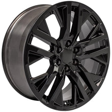 Load image into Gallery viewer, CV38-22090-6550-28B - OE Wheels Replica CV38 22X9 6X139.7 ET28mm Gloss Black - OE Wheels Wheels Canada