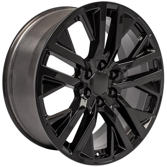 CV38-22090-6550-28B - OE Wheels Replica CV38 22X9 6X139.7 ET28mm Gloss Black - OE Wheels Wheels Canada