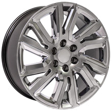 Load image into Gallery viewer, CV39-22090-6550-28HB-ic - OE Wheels Replica CV39 22X9 6X139.7 ET28mm Hyper Black with Chrome Insert - OE Wheels Wheels Canada