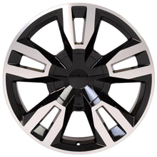 Load image into Gallery viewer, CV40-22090-6550-24MB - OE Wheels Replica CV40 22X9 6X139.7 ET24mm Black Machined - OE Wheels Wheels Canada