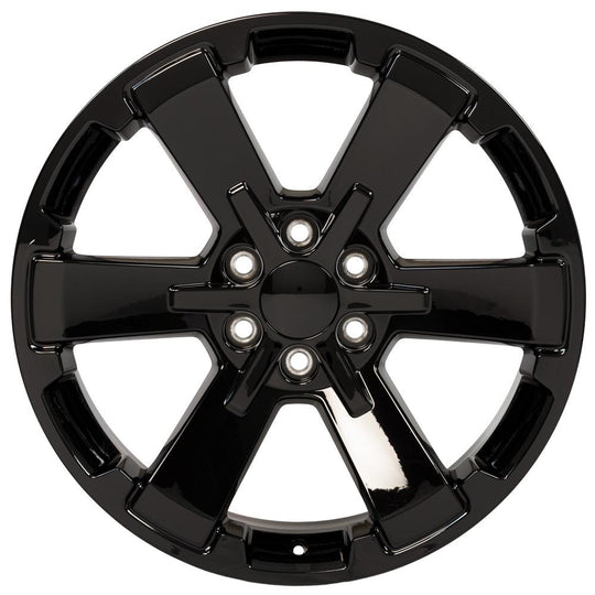 CV41B-22090-6550-24B - OE Wheels Replica CV41B 22X9 6X139.7 ET24mm Gloss Black - OE Wheels Wheels Canada