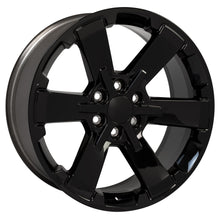 Load image into Gallery viewer, CV41B-22090-6550-24B - OE Wheels Replica CV41B 22X9 6X139.7 ET24mm Gloss Black - OE Wheels Wheels Canada