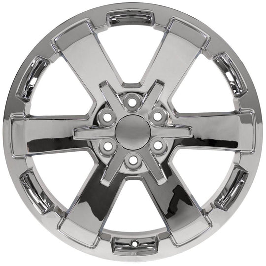CV41B-22090-6550-24C - OE Wheels Replica CV41B 22X9 6X139.7 24MM Chrome - OE Wheels Replica Wheels Canada