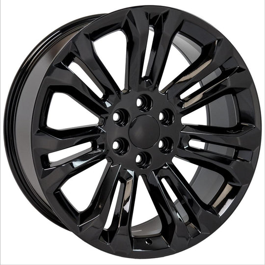 CV43B-22090-6550-24B - OE Wheels Replica CV43B 22X9 6X139.7 ET24mm Gloss Black - OE Wheels Wheels Canada