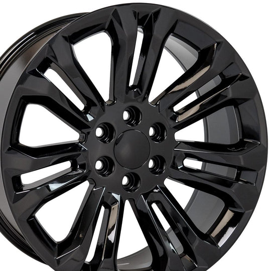 CV43B-22090-6550-24B - OE Wheels Replica CV43B 22X9 6X139.7 ET24mm Gloss Black - OE Wheels Wheels Canada