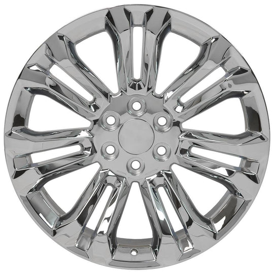 CV43B-22090-6550-24C - OE Wheels Replica CV43B 22X9 6X139.7 ET24mm Chrome - OE Wheels Wheels Canada