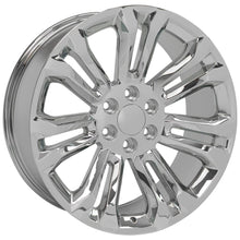Charger l'image dans la galerie, CV43B-22090-6550-24C - OE Wheels Replica CV43B 22X9 6X139.7 ET24mm Chrome - OE Wheels Wheels Canada
