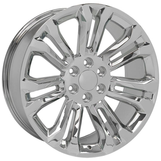 CV43B-22090-6550-24C - OE Wheels Replica CV43B 22X9 6X139.7 ET24mm Chrome - OE Wheels Wheels Canada