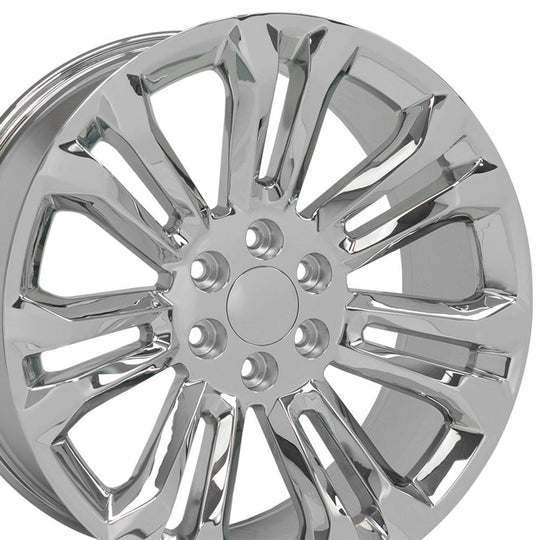 CV43B-22090-6550-24C - OE Wheels Replica CV43B 22X9 6X139.7 ET24mm Chrome - OE Wheels Wheels Canada