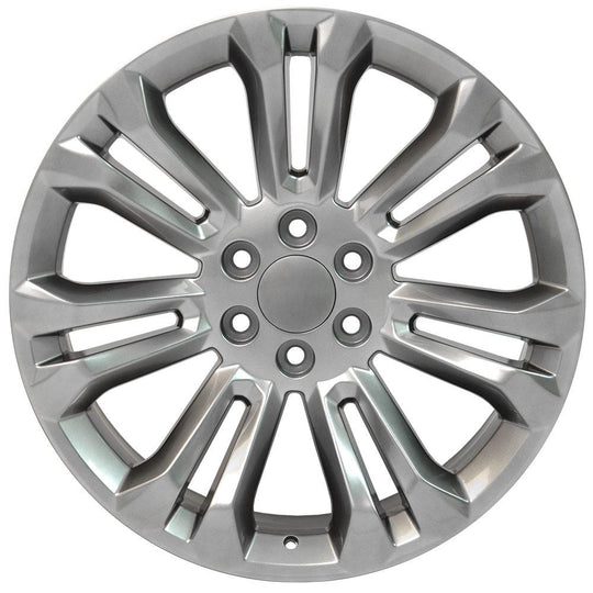 CV43B-22090-6550-24HB - OE Wheels Replica CV43B 22X9 6X139.7 24MM Hyper Black - OE Wheels Replica Wheels Canada