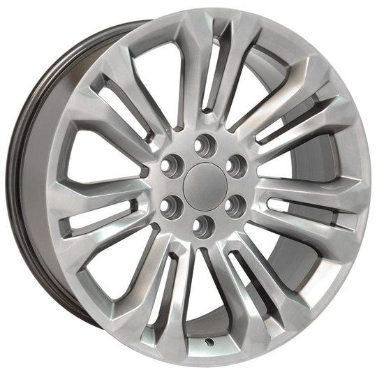 CV43B-22090-6550-24HB - OE Wheels Replica CV43B 22X9 6X139.7 24MM Hyper Black - OE Wheels Replica Wheels Canada
