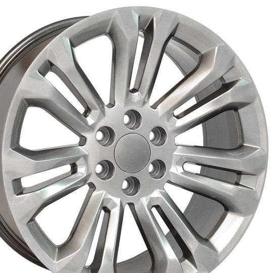 CV43B-22090-6550-24HB - OE Wheels Replica CV43B 22X9 6X139.7 24MM Hyper Black - OE Wheels Replica Wheels Canada