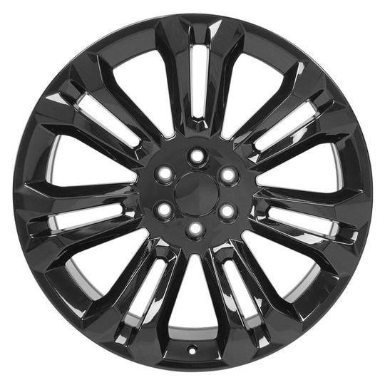 CV43B-24100-6550-24B - OE Wheels Replica CV43B 24X10 6X139.7 ET24mm Gloss Black - OE Wheels Wheels Canada