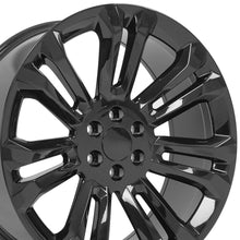 Load image into Gallery viewer, CV43B-24100-6550-24B - OE Wheels Replica CV43B 24X10 6X139.7 ET24mm Gloss Black - OE Wheels Wheels Canada