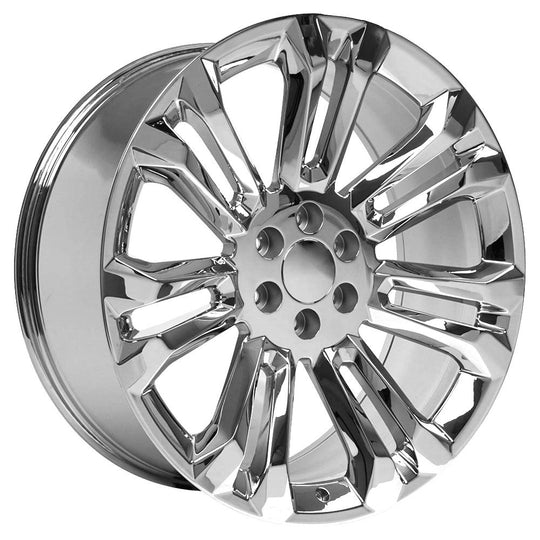 CV43B-24100-6550-24C - OE Wheels Replica CV43B 24X10 6X139.7 ET24mm Chrome - OE Wheels Wheels Canada