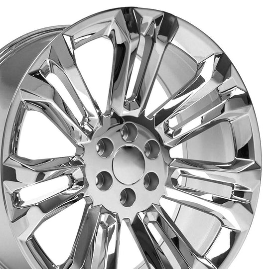 CV43B-24100-6550-24C - OE Wheels Replica CV43B 24X10 6X139.7 ET24mm Chrome - OE Wheels Wheels Canada