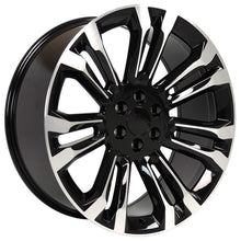 Charger l'image dans la galerie, CV43B-24100-6550-24MB - OE Wheels Replica CV43B 24X10 6X139.7 ET24mm Black Machined - OE Wheels Wheels Canada