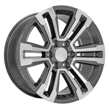 Charger l'image dans la galerie, CV44-20090-6550-24MG - OE Wheels Replica CV44 20X9 6X139.7 ET24mm Gloss Gunmetal Machined - OE Wheels Wheels Canada