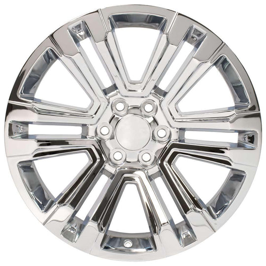 CV44-22090-6550-24C - OE Wheels Replica CV44 22X9 6X139.7 ET24mm Chrome - OE Wheels Wheels Canada