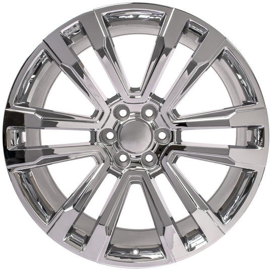 CV44-24100-6550-24C - OE Wheels Replica CV44 24X10 6X139.7 ET24mm Chrome - OE Wheels Wheels Canada