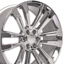 Charger l'image dans la galerie, CV44-24100-6550-24C - OE Wheels Replica CV44 24X10 6X139.7 ET24mm Chrome - OE Wheels Wheels Canada