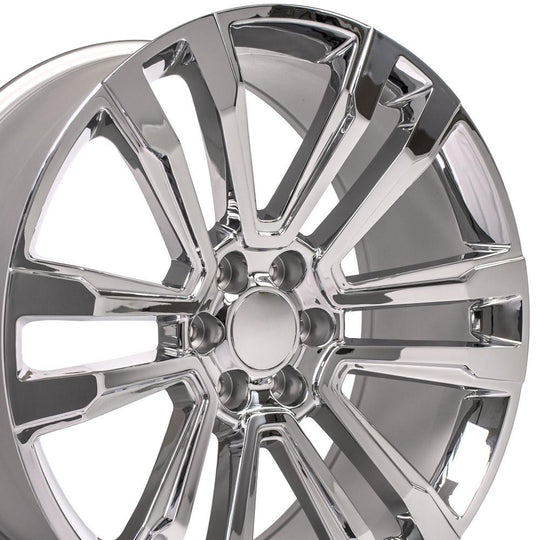 CV44-24100-6550-24C - OE Wheels Replica CV44 24X10 6X139.7 ET24mm Chrome - OE Wheels Wheels Canada