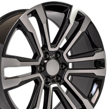 Load image into Gallery viewer, CV44-24100-6550-24MB - OE Wheels Replica CV44 24X10 6X139.7 24MM Black Machined - OE Wheels Replica Wheels Canada