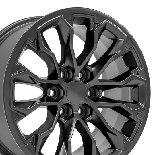 CV54-17080-6120-33B1 - OE Wheels Replica CV54 17X8 6X120 ET33mm Satin Black - OE Wheels Wheels Canada