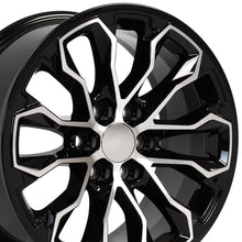 Charger l'image dans la galerie, CV54-17080-6120-33MB - OE Wheels Replica CV54 17X8 6X120 ET33mm Black Machined - OE Wheels Wheels Canada