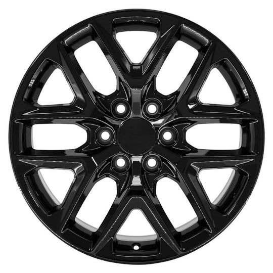 CV62-20090-6550-28B - OE Wheels Replica CV62 20X9 6X139.7 ET28mm Gloss Black - OE Wheels Wheels Canada