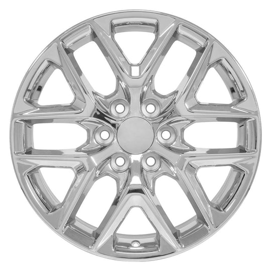 CV62-20090-6550-28C - OE Wheels Replica CV62 20X9 6X139.7 ET28mm Chrome - OE Wheels Wheels Canada