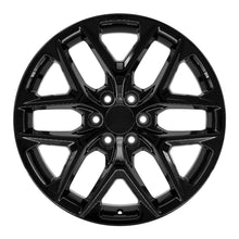 Load image into Gallery viewer, CV62-22090-6550-28B - OE Wheels Replica CV62 22X9 6X139.7 ET28mm Gloss Black - OE Wheels Wheels Canada