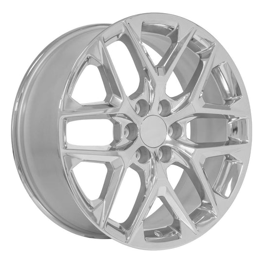 CV62-22090-6550-28C - OE Wheels Replica CV62 22X9 6X139.7 ET28mm Chrome - OE Wheels Wheels Canada