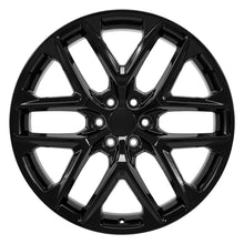 Charger l'image dans la galerie, CV62-24100-6550-28B - OE Wheels Replica CV62 24X10 6X139.7 ET28mm Gloss Black - OE Wheels Wheels Canada