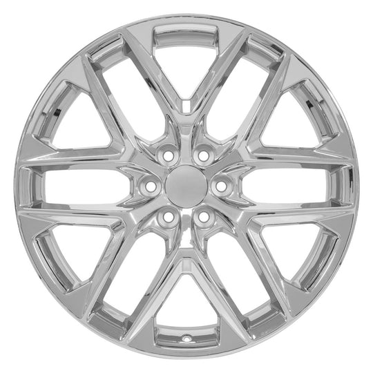 CV62-24100-6550-28C - OE Wheels Replica CV62 24X10 6X139.7 ET28mm Chrome - OE Wheels Wheels Canada