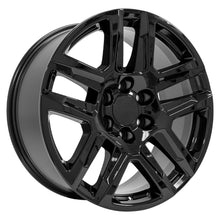 Load image into Gallery viewer, CV63-20090-6550-28B - OE Wheels Replica CV63 20X9 6X139.7 ET28mm Gloss Black - OE Wheels Wheels Canada