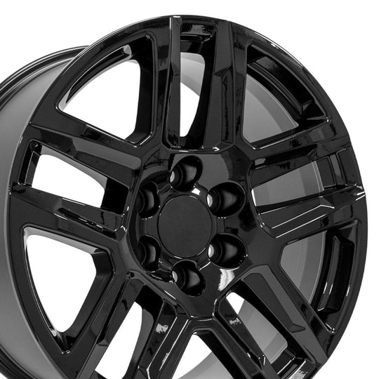 CV63-20090-6550-28B - OE Wheels Replica CV63 20X9 6X139.7 ET28mm Gloss Black - OE Wheels Wheels Canada