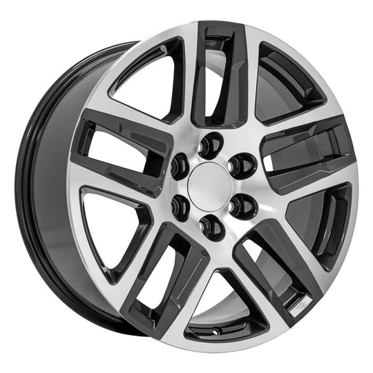 CV63-20090-6550-28MG - OE Wheels Replica CV63 20X9 6X139.7 ET28mm Gunmetal Machined - OE Wheels Wheels Canada