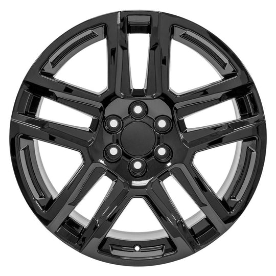 CV63-22090-6550-28B - OE Wheels Replica CV63 22X9 6X139.7 ET28mm Gloss Black - OE Wheels Wheels Canada