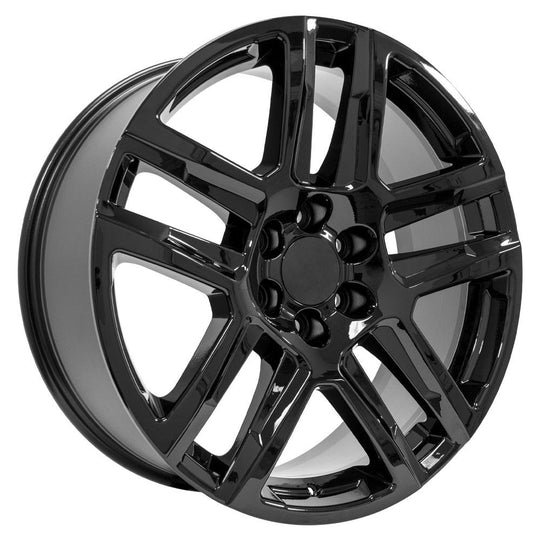 CV63-22090-6550-28B - OE Wheels Replica CV63 22X9 6X139.7 ET28mm Gloss Black - OE Wheels Wheels Canada