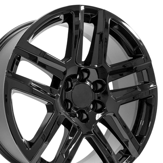 CV63-22090-6550-28B - OE Wheels Replica CV63 22X9 6X139.7 ET28mm Gloss Black - OE Wheels Wheels Canada
