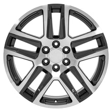 Load image into Gallery viewer, CV63-22090-6550-28MG - OE Wheels Replica CV63 22X9 6X139.7 ET28mm Gloss Gunmetal Machined - OE Wheels Wheels Canada